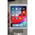 Apple iPad Air 128GB cellular+ WiFi Silver (cracked Touch) (Pre Owned)