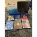PS4 1TB with 6 Games