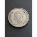 1949 East Africa half shilling