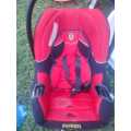 Preloved Ferrari baby car seat