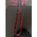 Beautiful Natural Garnet Stone Beads for Restring