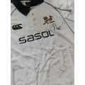 Springbok Rugby Jersey White Size XL