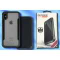 X-Doria Defense Shield iPhone X Military Protective Case Cover Black & Clear
