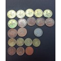 Old South African/ Suid Afrika Coins