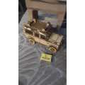 Landrover 1:18 scale wooden