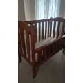 Wooden buggy bed cot