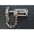 Slide Bolt Latch lock with anti theft chain
