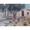 Phillip Terblanche - oil on board by well know Sa Artist.