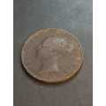 1843 Britain Half penny