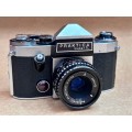 PRACTICA Super TL Camera & Prakticar 2.8/50mm Lens circa 1968 to 1976