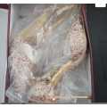Rose Gold High Heel Shoes Size 6