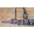 German South West Africa leather ammo belt/bandolier.
