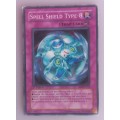 Yu-Gi-Oh! Spell shield type 8, 1st edition card