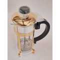 Vintage Stylish Coffee and Tea Maker Gold Tone