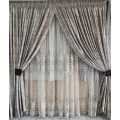Suede blackout curtain for home decor