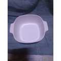 4 Corningware bowls no glass Lids