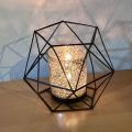 Wire Geomatric Candle Holder