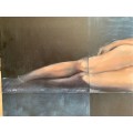 Hennie Kruger Nude oil painting