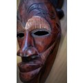 Beautiful Wooden Tikar Tribe Mask
