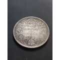 1862 India Silver Rupee