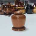 Mini wooden vases