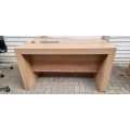 Office Desk Straight with Screen Stand. Heavy duty.
