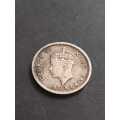 1939 Rhodesia threepence. 0.925 silver