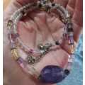 Lovely Amethyst Beads Necklace