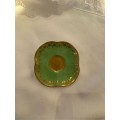 English small green plate