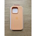 iPhone 15 Pro MagSafe silicone case -Orange Sorbet