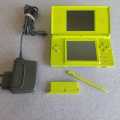 Nintendo Ds Lite Console Green +original charger and stylus