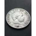 1891 Portugal Silver 500 Reis