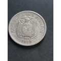 1919 Ecuador 10 Centavos
