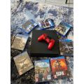 PlayStation 4 with games