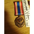 SAPS 10 Year Loyal Service Medal (Numbered 077364)