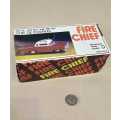 Vintage TIN PLATE Toy Car - Fire Chief