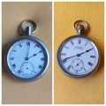 Two Swiss Made pocket watches