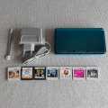 Nintendo 3ds console with charger, memory +games bundle