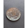 1936 SAU Half penny
