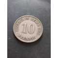 1900 Germany 10 Pfennig