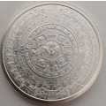 1oz .999 Silver Aztec Calender Coin Perfect Condition