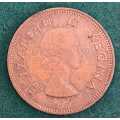 1959 UNION 1/2 PENNY AS PER IMAGE