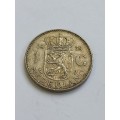 1958 Netherlands Silver 1 Gulden