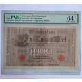 Germany Reichbanknote 1910  1000 mark 64 Cu