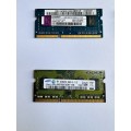 4x 1GB DDR3 LAPTOP RAMS *TESTED AND WORKING*