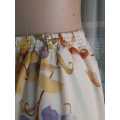 Stunning A Line Flower Pattern Skirt  - Like New - M/10/34