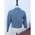 Blue cable jersey (M)
