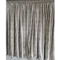 Suede blackout curtain for home decor