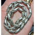 Vintage Italy 925 Sterling Silver Unique Chain