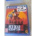 Ps4 red dead redemption 2 (data disk only  the player disk is missing )
